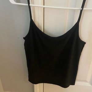 Brandy black tank top